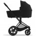 Коляска універсальна (люлька) Cybex Priam 4.0 Sepia Black/Matt Black 523000799/1-1