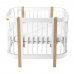 Кровать-трансформер Royal Sleep Minimi 5в1 4004 белая/бук