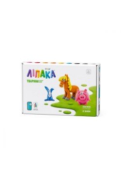 Набір для ліплення Ліпака Поросятко, конячка, кролик 60023-UA01