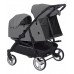 Коляска унiверсальна 2в1 для двійні Carrello Connect CRL-5502/1 Serious Black фото 9