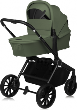 Коляска універсальна 3в1 Lionelo Mika Plus green olive LO-MIKA PLUS 3IN1 GREEN OLIVE