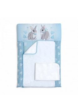 Матрац сповивальний Верес Summer Bunny blue 50*70см 426.5.1