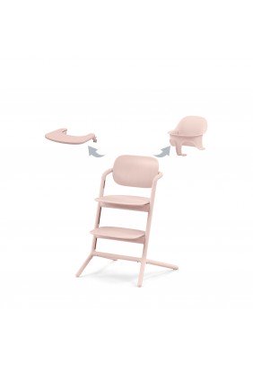 Стільчик для годування 3в1 Cybex Lemo 521003161 Pearl Pink