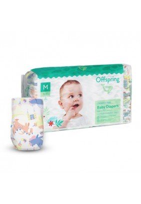 Підгузники Offspring M 42шт DP-OI-FAT-M42P-FRT - 