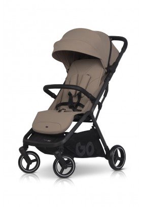 Коляска прогулянкова EasyGo Hero Ebony W/EA/HERO/GB Golden beige - 