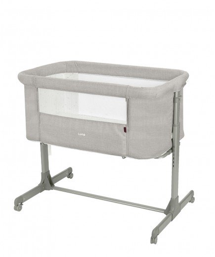 Ліжко приставне Carrello Luna CRL-16501 Carbon Grey Ліжко приставне Carrello Luna CRL-16501 Carbon Grey
