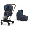 Коляска універсальна 2в1 Cybex Mios 4.0 Nautical Blue/Chrome Brown 522000807/3