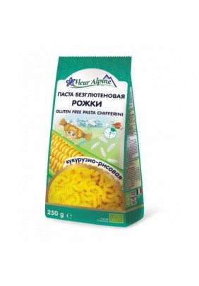 Макарони органічні кукурудзяно-рисові Fleur Alpine Ріжки 250г 1584007 - 