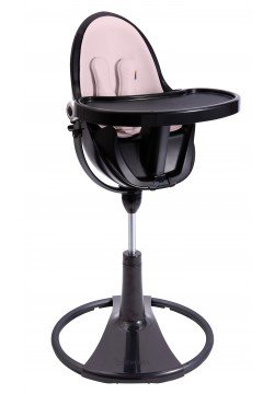 Стільчик для годування Bloom Fresco Silver+rosewater E10535-S\\E10540-RWL