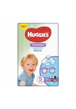 Підгузники-трусики Huggies 5 34шт 564289