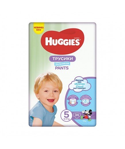 Підгузники-трусики Huggies 5 34шт 564289 Підгузники-трусики Huggies 5 34шт 564289