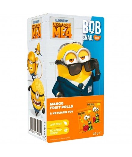 Набір Равлик Боб Bob Snail Fun Манго з іграшкою 20г 1740701 Набір Равлик Боб Bob Snail Fun Манго з іграшкою 20г 1740701
