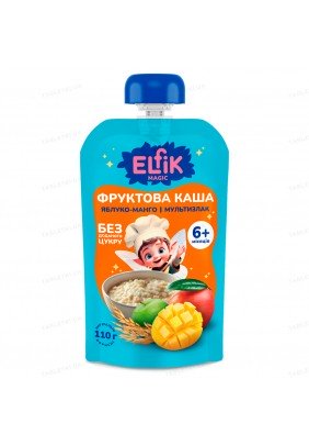 Каша мультизлакова Яблуко і манго Elfik 110г COM11461 - 