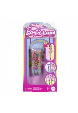 Лялька-сюрприз Barbie Mini BarbieLand Райдужні та стильні JCR08