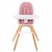 Стільчик для годування Kinderkraft Tixi KKKTIXIPNK0000 Pink фото 3