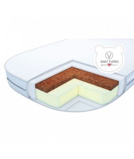 Матрац в люльку Верес Coconut+Elastic 80х60х7 см 50.2.07 Матрац в люльку Верес Coconut+Elastic 80х60х7 см 50.2.07