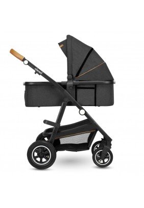 Коляска універсальна 3в1 Lionelo Amber 3 Grey Graphite LO-AMBER GREY GRAPHITE (3in1) - 