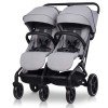 Коляска для двійні Euro-Cart Echo 2024 EGECB24-10 grey