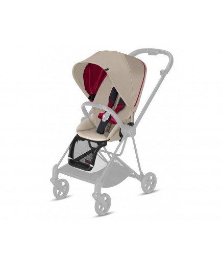 Текстиль для прогулянкового блоку CYBEX Mios Ferrari Silver Grey light grey 519002729 Текстиль для прогулянкового блоку CYBEX Mios Ferrari Silver Grey light grey 519002729