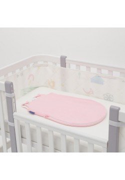 Постільний комплект Sonto Sleepset Зима 120*60 см з закругленими кутами Кремова троянда 0101