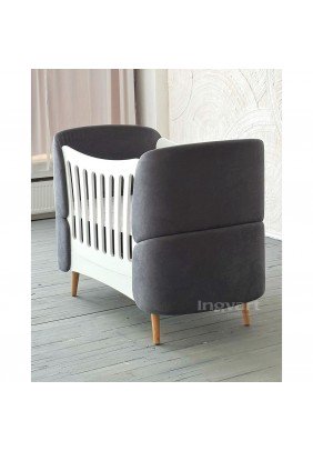 Ліжко дитяче IngVart Fly 66*136см SKUF050202 сірий - 