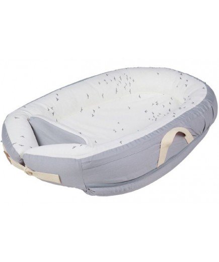 Кокон Voksi Baby Nest Premium 11008156-Grey-Flying Кокон Voksi Baby Nest Premium 11008156-Grey-Flying