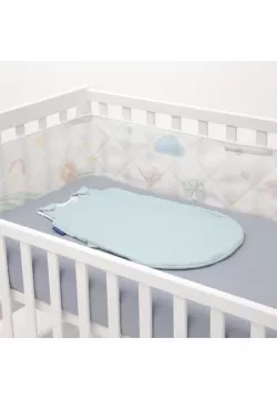Постільний комплект Sonto Sleepset Літо 120*60 см з прямими кутами Мʼятне срібло 0220