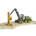 Харвестер John Deere 1270G з 1 колодою 1:16 Bruder 02135 фото 8