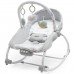 Лежак Baby Mix Зірочки 53428 grey/green