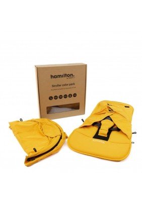 Набір текстилю для коляски Hamilton by Yoop X1 Plus S1 Plus 65061 Coral Orange - 