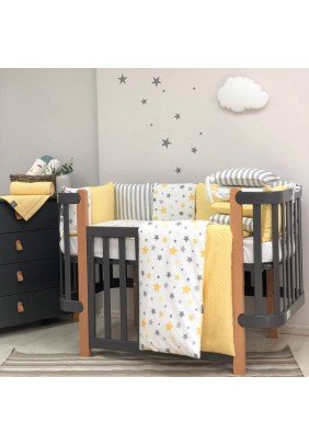 Постільний комплект Маленька Соня Baby Design Stars 6од 0220285