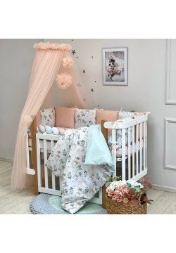Постільний комплект Маленька Соня Happy night Bamby з метеликами 6од 02107729