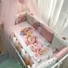 Постільний комплект Маленька Соня Ведмедики Гаммі 6од 0213209 Рожевий