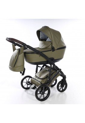 Коляска универсальная 2в1 Junama Space Eco New 03 J-SpEN-03 Khaki - 