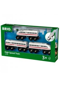 Потяг для залізниці Brio High Speed Train 33748