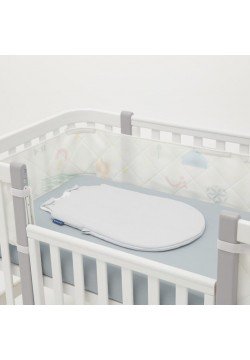 Постільний комплект Sonto Sleepset Зима 120*60 см з закругленими кутами Попелястий камінь 0537