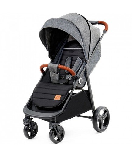 Коляска прогулянкова Kinderkraft Grande Plus KSGRAN00GRY0000 Grey