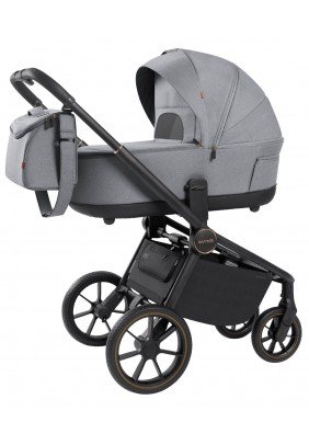 Коляска універсальна 2в1 CARRELLO Epica Silver Grey CRL-8510