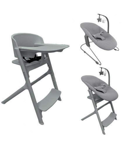 Стільчик для годування Carrello Sidney+ CRL-8405/1 Stone Grey Стільчик для годування Carrello Sidney+ CRL-8405/1 Stone Grey