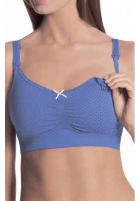 Топ бесшовный для кормления Anita Seamless 5097-Синий