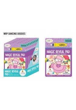 Розмальовка водна Let's Craft Танцюючі песики MRP010