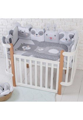 Постільний комплект Верес Zoo gray 6од 216.25