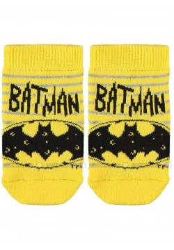 Носки с тормозами Batman Disney 1шт BM17035-Желтый/черный